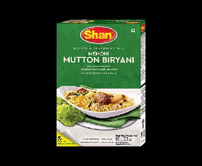SHAN MEMONI MUTTON BRIYANI MASALA 60GM (1X48)